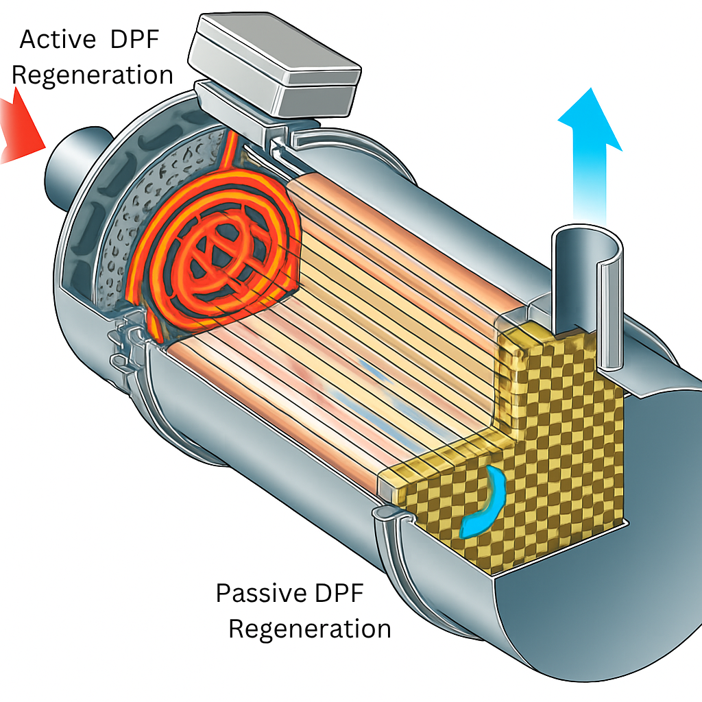 Active or passive DPF